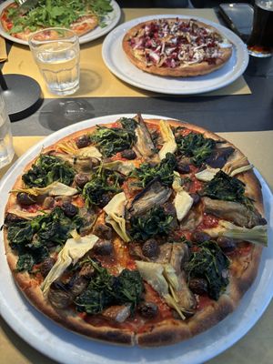 Belfiore: pizza vegane   at Pizzeria Le Mura in Lucca