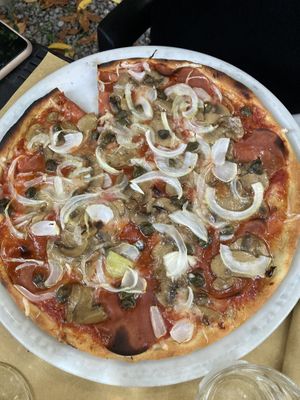 Vegan   at Pizzeria Le Mura in Lucca