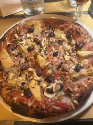   at Pizzeria Le Mura in Lucca