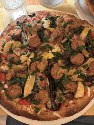   at Pizzeria Le Mura in Lucca