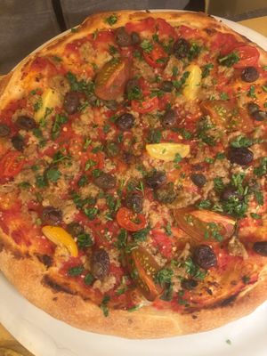   at Pizzeria Le Mura in Lucca