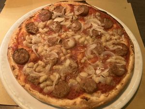   at Pizzeria Le Mura in Lucca