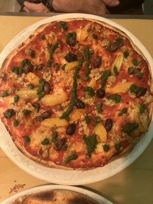   at Pizzeria Le Mura in Lucca