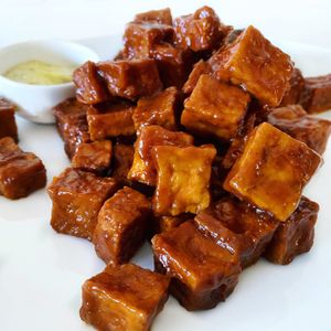Smokey BBQ Tofu  at Souley Vegan in Los Angeles