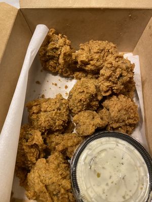 Gator bites at Souley Vegan in Los Angeles