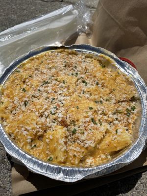 Creole Mac and cheese  at Souley Vegan in Los Angeles