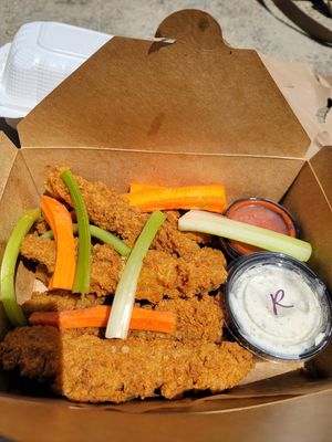 Tempeh Strips at Souley Vegan in Los Angeles