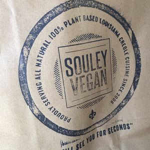 Delivery Bag at Souley Vegan in Los Angeles