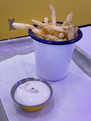 Skinny fries at Club Mexicana - Soho in London
