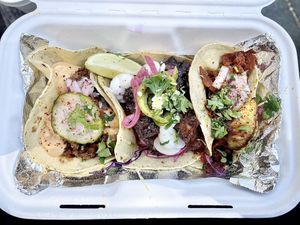 Phenomenal vegan tacos   at Club Mexicana - Soho in London