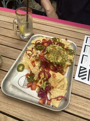 Nachos at Club Mexicana - Soho in London