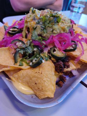 Nachos at Club Mexicana - Soho in London