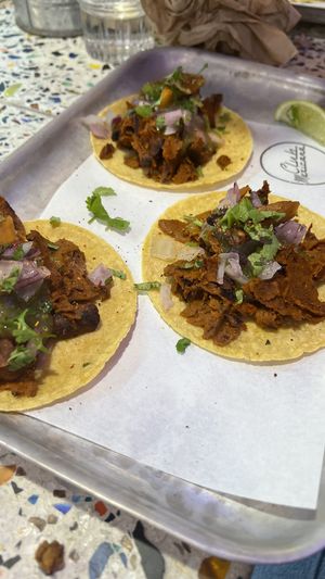 Al pastor tacos  at Club Mexicana - Soho in London
