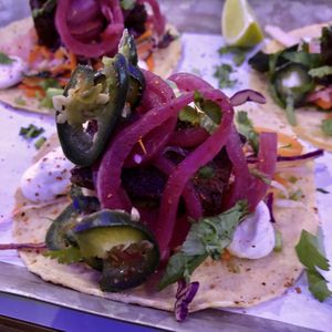 Jackfruit tacos   at Club Mexicana - Soho in London