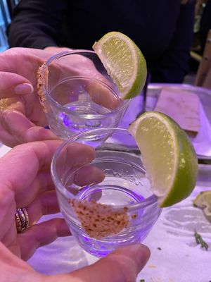 Shots  at Club Mexicana - Soho in London