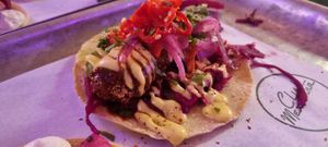 Chicken taco at Club Mexicana - Soho in London