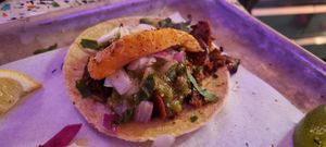 Sharwarma taco at Club Mexicana - Soho in London