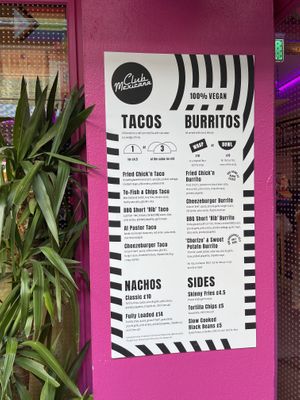 Menu   at Club Mexicana - Soho in London