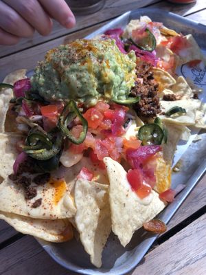 Loaded nachos  at Club Mexicana - Soho in London