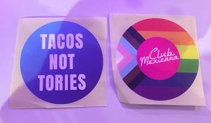 Subtle political messaging with the bill 🏳️‍🌈❤️  at Club Mexicana - Soho in London