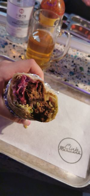 BBQ wrap! at Club Mexicana - Soho in London