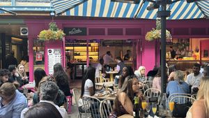  Located in lower levell  at Club Mexicana - Soho in London