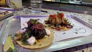 BBQ and Fish Tacoos  at Club Mexicana - Soho in London