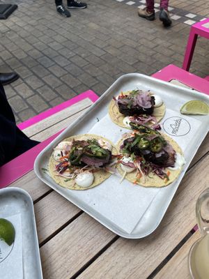 BBQ SHORT ‘RIB’ Tacos  at Club Mexicana - Soho in London