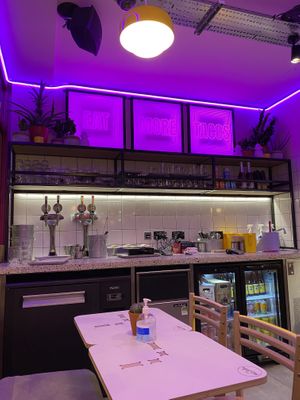 Inside the restaurant at Club Mexicana - Soho in London