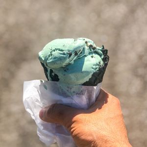 Minty Goodness 😋 at Creamo in Los Angeles