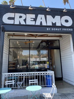 Facade  at Creamo in Los Angeles