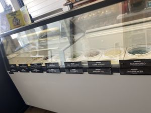 Ice Cream Selection  at Creamo in Los Angeles