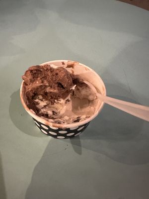 I forgot to take a pic before eating!  at Creamo in Los Angeles