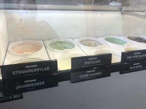 Flavors at Creamo in Los Angeles