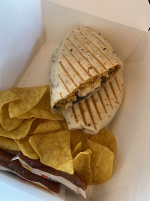 FOK burrito  at Ultralife Cafe in Newport