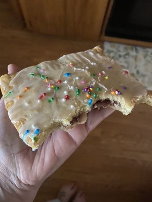 Homemade pop tart!!  at Ultralife Cafe in Newport