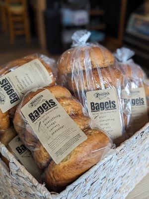 Bagels  at Ultralife Cafe in Newport