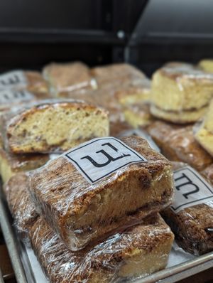 Vegan Coffee cake at Ultralife Cafe in Newport