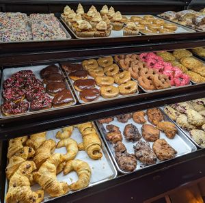 Vegan & GF pastries at Ultralife Cafe in Newport