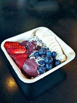 Acai Bowl at Ultralife Cafe in Newport