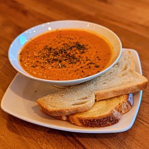 Vegan Soups at Ultralife Cafe in Newport