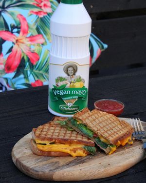 Vegan toasty at 30ml Hart van Zuid in Rotterdam