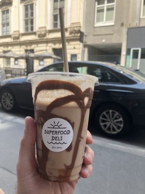 Peanut butter Shake  at Superfood Deli - Maria Theresien in Vienna