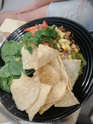 Burrito bowl at Ebb and Flow Darwin in Larrakeyah