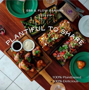 We like to share at Ebb and Flow 😁 at Ebb and Flow Darwin in Larrakeyah