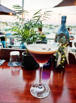 Expresso Martini vegannnnnn. at Ebb and Flow Darwin in Larrakeyah