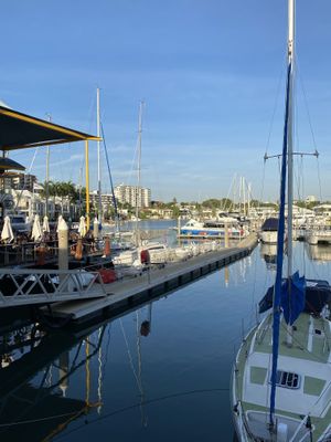 View from the deck at Ebb and Flow Darwin in Larrakeyah