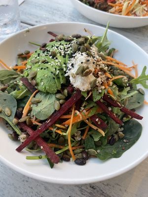 Beetroot and quinoa salad  at Ebb and Flow Darwin in Larrakeyah
