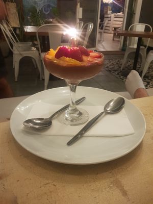 Chocolate mousse at Ebb and Flow Darwin in Larrakeyah