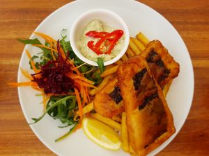 Tofish  at Ebb and Flow Darwin in Larrakeyah